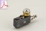 Mini regulator pritiska sa manometrom, serije RMV